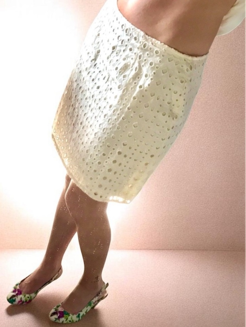 Francesca’s‎ NWT Ivory Lace Skirt💋